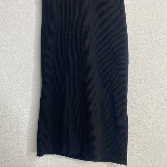 Helmut Lang Black Pulled Asymmetrical Tank Top - Picture 11 of 16